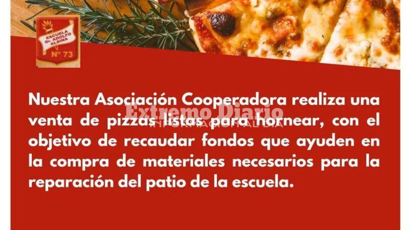 Imagen de Escuela Fiscal: Venta de pizza para recaudar fondos