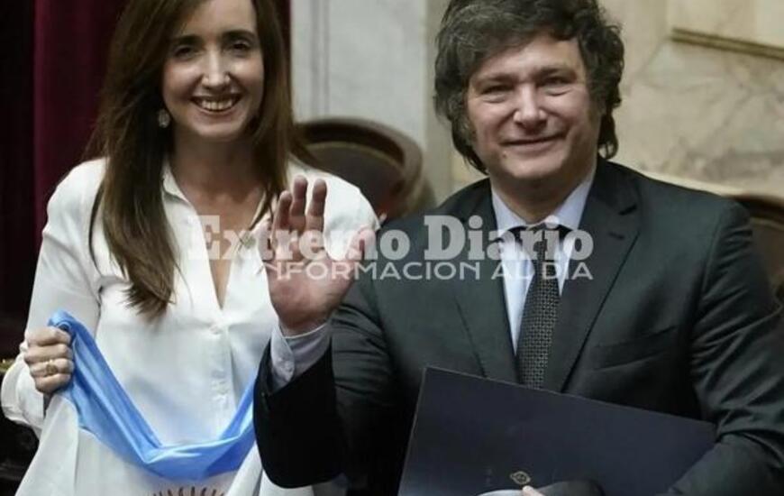 Imagen de Javier Milei y Victoria Villarruel en el Congreso: la Asamblea Legislativa proclam&oacute; la f&oacute;rmula presidencial