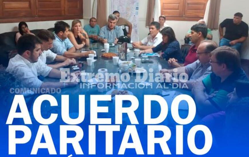 Imagen de Acuerdo salarial en la mesa paritaria municipal