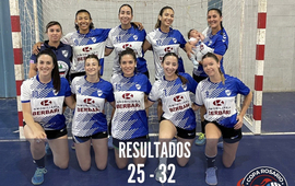 Imagen de Libertad perdi&oacute; ante N.O.B. por la �Copa Rosario� de Handball Femenino.
