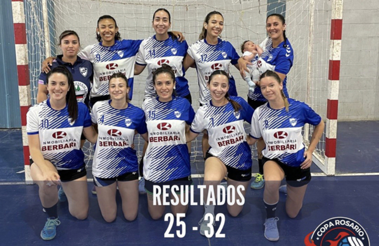 Imagen de Libertad perdió ante N.O.B. por la Copa Rosario de Handball Femenino.
