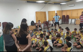 Imagen de Jornada de trabajo entre &Aacute;reas de la Comuna y el Club Dep. Infantil San Jos&eacute;.