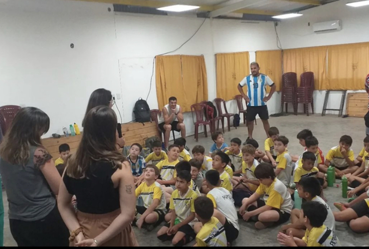 Imagen de Jornada de trabajo entre Áreas de la Comuna y el Club Dep. Infantil San José.