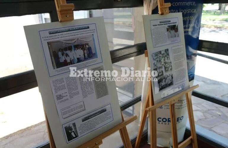 Imagen de Exposición semillas de sueños en la filial del correo argentino