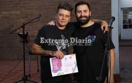 Imagen de Se realiz&oacute; el cierre del taller de canto a cargo de Lucas Boschiero