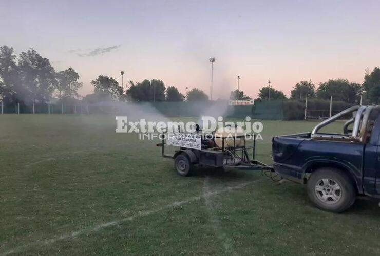 Imagen de La Municipalidad continúa fumigando contra los mosquitos