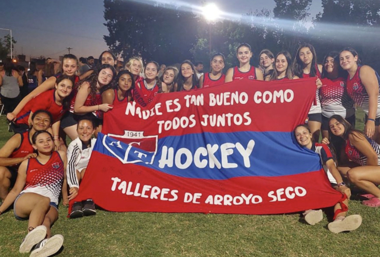 Imagen de El hockey femenino de Talleres alcanzó las instancias finales de la Liga del Este.