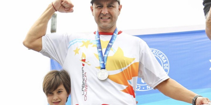 Imagen de Gonzalo Guidi se destacó e hizo podio en Aguas Abiertas en Perú.