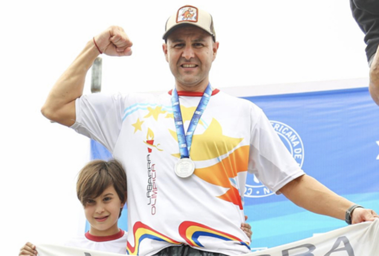 Imagen de Gonzalo Guidi se destac&oacute; e hizo podio en Aguas Abiertas en Per&uacute;.