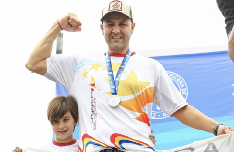 Imagen de Gonzalo Guidi se destac&oacute; e hizo podio en Aguas Abiertas en Per&uacute;.