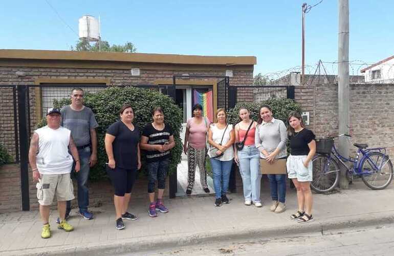 Un grupó de vecinos fue al Concejo el pasado jueves a la mañana.