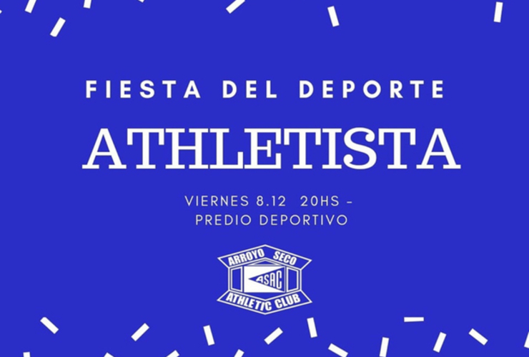 Imagen de El 8/12, Fiesta del Deporte de A.S.A.C.