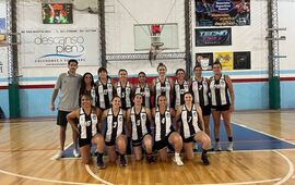 Imagen de El Maxi B&aacute;squet Femenino de Uni&oacute;n, es 'Bi Campe&oacute;n' del Torneo.