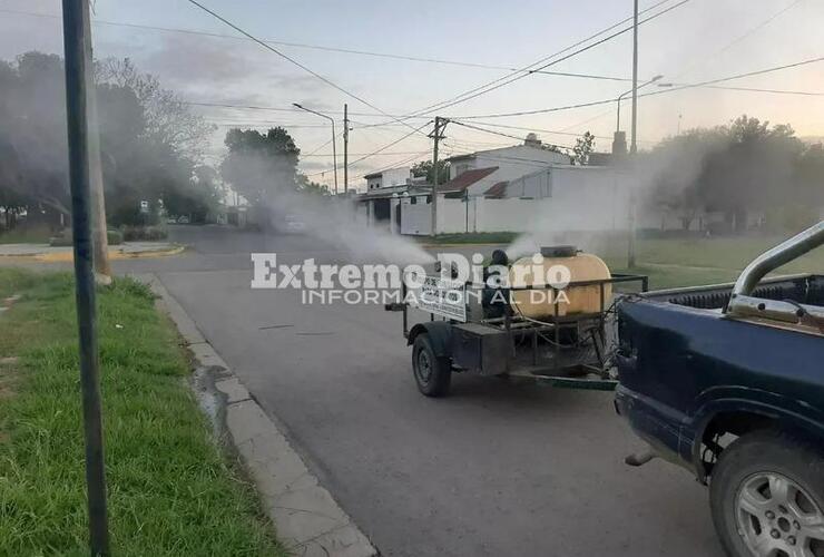 Imagen de Se intensifican las fumigaciones contra los mosquitos en Arroyo Seco