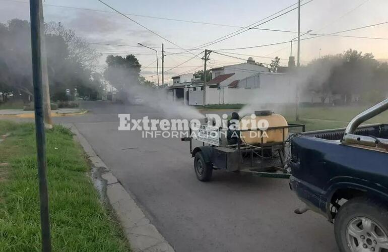 Imagen de Se intensifican las fumigaciones contra los mosquitos en Arroyo Seco