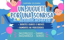 Imagen de Se lanz&oacute; la campa&ntilde;a solidaria �Un juguete por una sonrisa�