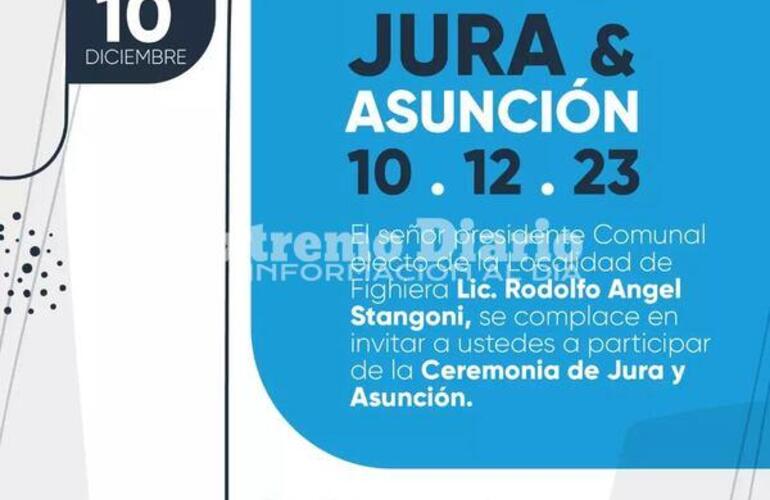Imagen de Fighiera: Jura y asunción de la comisión comunal para el período 2023-2025