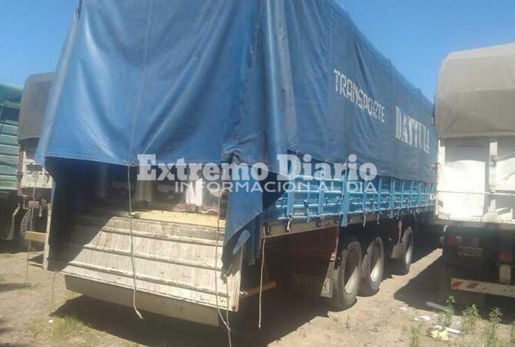 El transportista aprovechó para advertir a otros camioneros para que estén atentos.