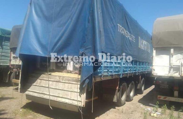 El transportista aprovechó para advertir a otros camioneros para que estén atentos.