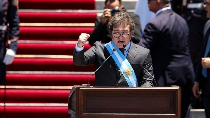 El nuevo presidente de Argentina sostuvo que en materia econ&oacute;mica "no hay alternativa al ajuste y el shock".