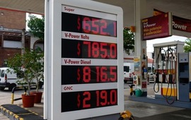 Los precios de Shell aumentaron fuerte este mi&eacute;rcoles. (Ana Isla/Rosario3)