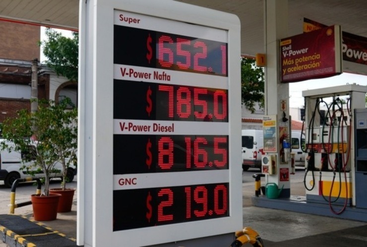 Los precios de Shell aumentaron fuerte este miércoles. (Ana Isla/Rosario3)