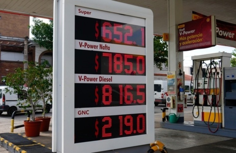 Los precios de Shell aumentaron fuerte este miércoles. (Ana Isla/Rosario3)