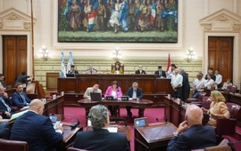 La C&aacute;mara de Diputados en sesi&oacute;n este jueves.