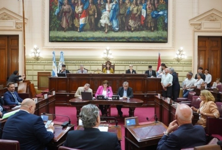 La Cámara de Diputados en sesión este jueves.