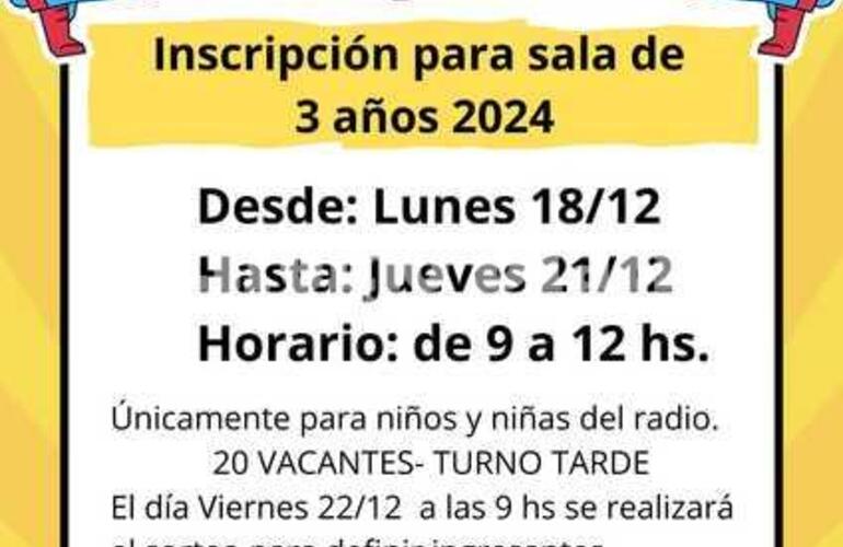 Imagen de El Jardín El Nogal abre la inscripción para sala de 3 años