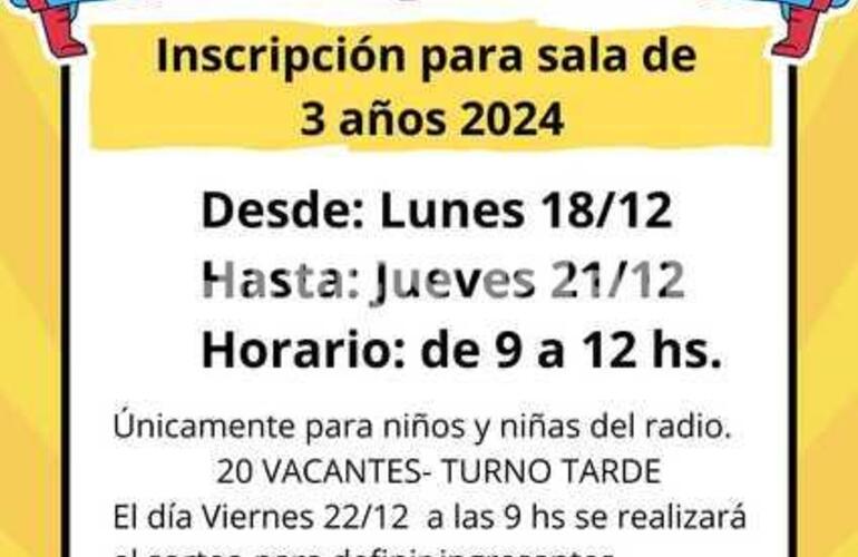 Imagen de El Jard&iacute;n �El Nogal� abre la inscripci&oacute;n para sala de 3 a&ntilde;os