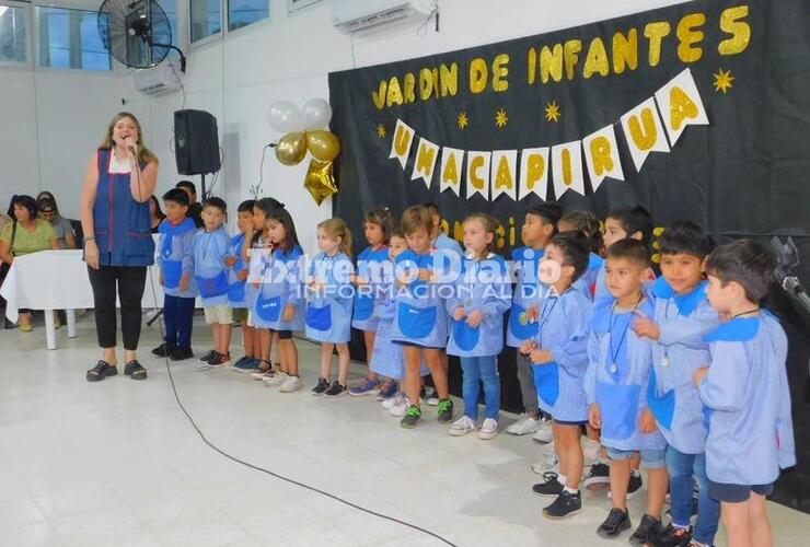 Imagen de Fin de ciclo para los alumnos del Jardín N°325 de Alvear