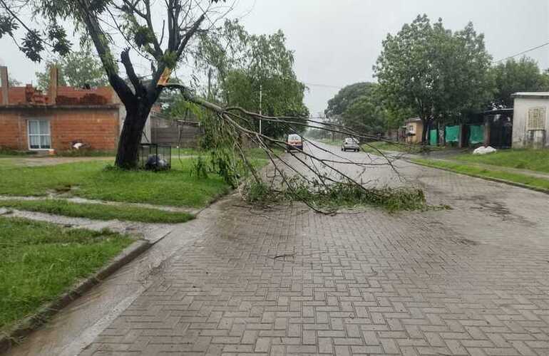 Imagen de Municipalidad de Pueblo Esther informa sobre incidentes durante la tormenta matutina