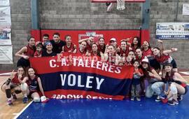 Imagen de Talleres 'Campe&oacute;n' Sub-18 en V&oacute;ley Femenino