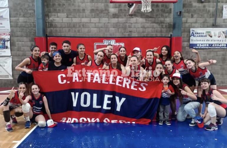 Imagen de Talleres 'Campeón' Sub-18 en Vóley Femenino