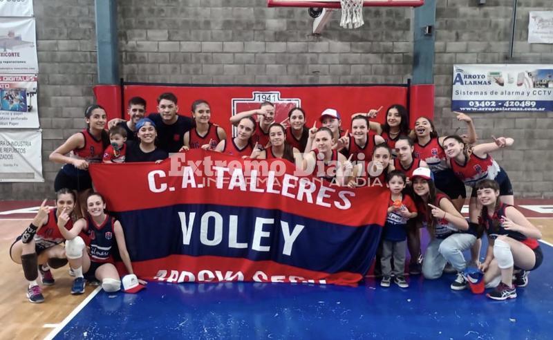 Imagen de Talleres 'Campe&oacute;n' Sub-18 en V&oacute;ley Femenino