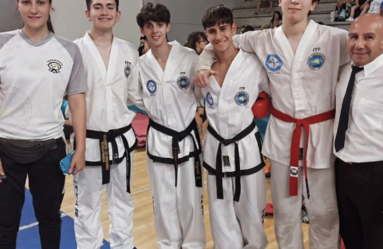 Imagen de El taekwondo de A.S.A.C. se destacó en el Torneo Nacional de Córdoba