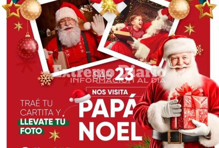 Imagen de Papá Noel visitará la localidad de Fighiera