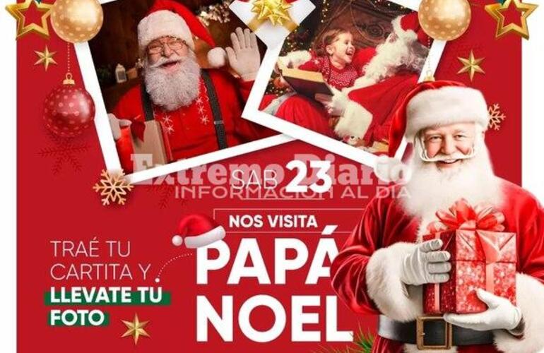 Imagen de Papá Noel visitará la localidad de Fighiera