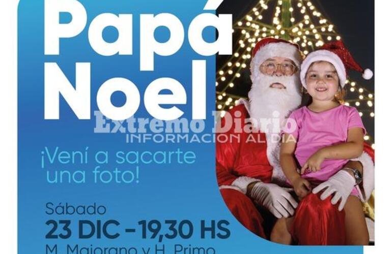 Imagen de Arroyo Seco: Papá Noel se sacará fotos en el arbolito del Bv. M. Maiorano