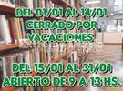 Imagen de La Biblioteca inform&oacute; el horario de atenci&oacute;n para enero