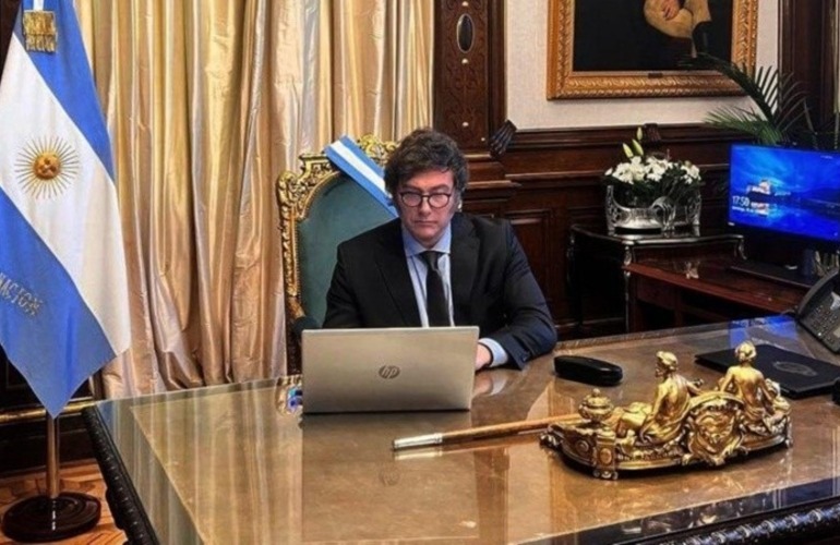 Miilei emitir&aacute; un mensaje este mi&eacute;rcoles 20 de diciembre. (X/@OPEArg)