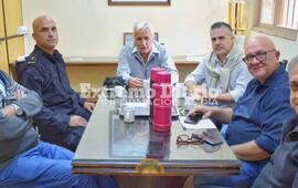 Imagen de Los concejales se reunieron con el jefe de la Seccional N&deg;27