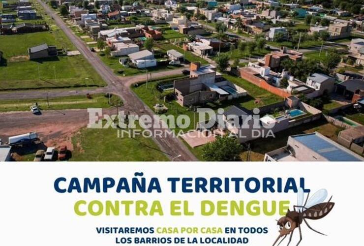 Imagen de Campaña territorial contra el dengue en Alvear