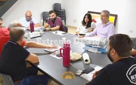 Imagen de Concejo: Reuni&oacute;n con Daniel Tonelli y Vanina Brancatto