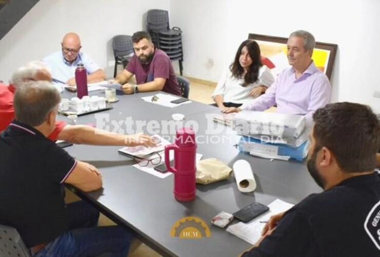 Imagen de Concejo: Reuni&oacute;n con Daniel Tonelli y Vanina Brancatto