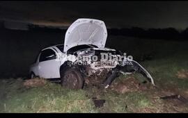 As&iacute; qued&oacute; la camioneta Saveiro Cross tras el siniestro.