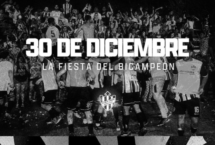 Imagen de El 30/12, Unión realizará la 'Fiesta del BiCampeón' de Fútbol.