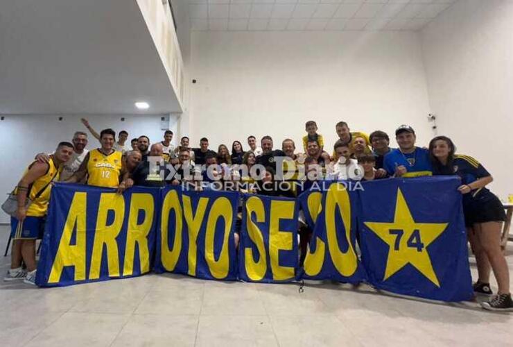 Imagen de La peña Arroyo Seco es de Boca despidió el año 2023