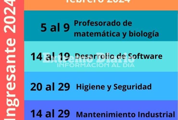 Imagen de Profesorado N°21: Nuevas fechas para la entrega de documentación